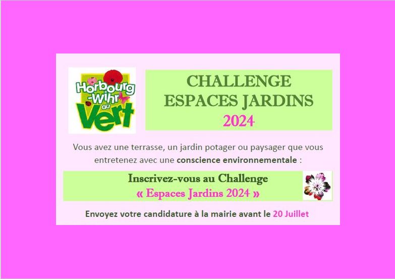 Challenge Espaces Jardins 2024 : Ouverture des candidatures !