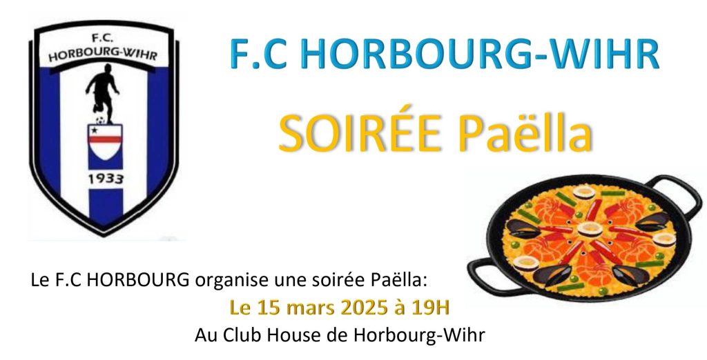 F.C.H : Soirée Paëlla