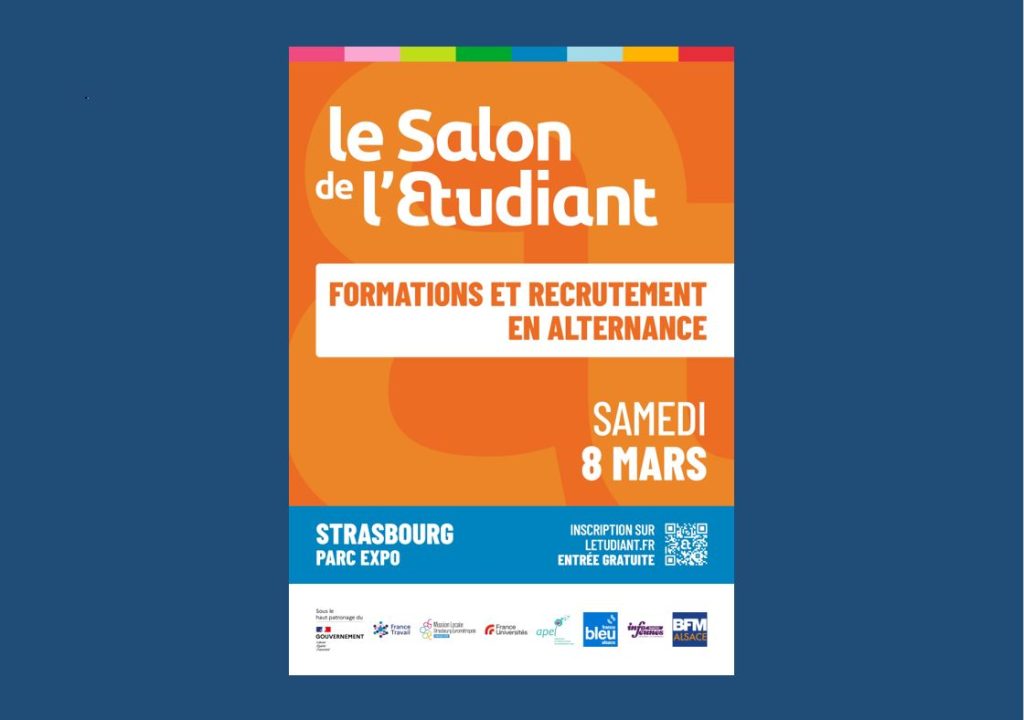 Le Salon de l’Etudiant formations et recrutement en alternance à Strasbourg